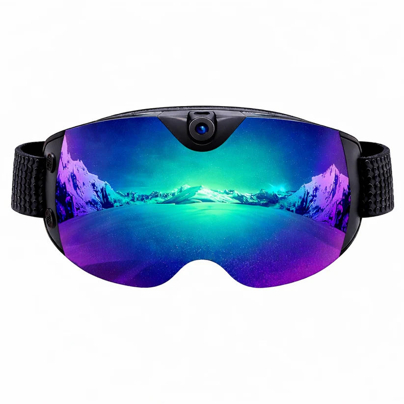 Ski-Brille mit 4K-Kamera